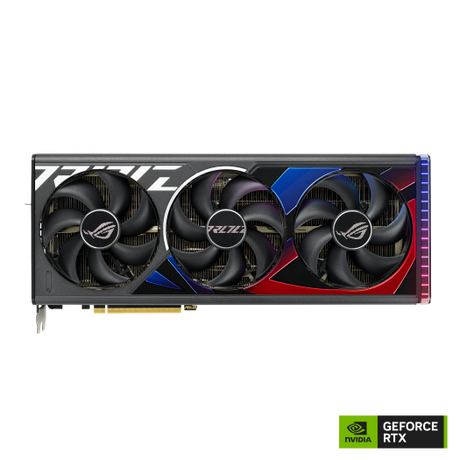 Asus Rog Strix Gaming GeForce RTX 4080 Super 16GB OC Edition GDDR6X Graphic Card - Black