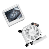 أسوس مبرد المعالج السائل روج ريوجين 3 إكستريم 360 آر جي بي إصدار أبيض