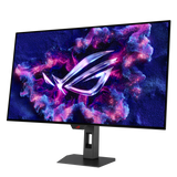شاشة ألعاب مسطحة Asus Rog Strix XG XG32UCWMG OLED مقاس 32 بوصة، تدعم وضعَي 4K بمعدل تحديث 240 هرتز أو FHD بمعدل تحديث 480 هرتز، وزمن استجابة 0.03 مللي ثانية، متوافقة مع معيار VESA DisplayHDR - أسود