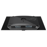 شاشة ألعاب مسطحة Asus Rog Strix XG XG32UCWMG OLED مقاس 32 بوصة، تدعم وضعَي 4K بمعدل تحديث 240 هرتز أو FHD بمعدل تحديث 480 هرتز، وزمن استجابة 0.03 مللي ثانية، متوافقة مع معيار VESA DisplayHDR - أسود