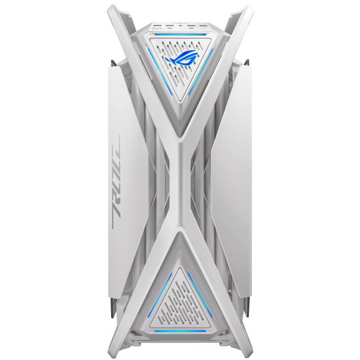 صندوق حاسوب ألعاب أسوس آر أو جي هايبريون جي آر 701 – أبيض
