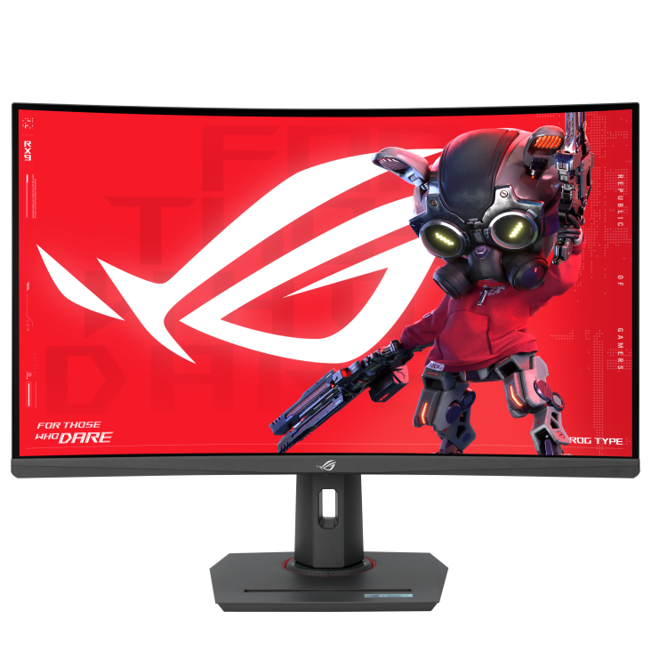 Asus Rog Strix XG32WCMS, 32" ,QHD 2560x1440, 280Hz Refresh Rate, 1ms Response time Curved Gaming Monitor