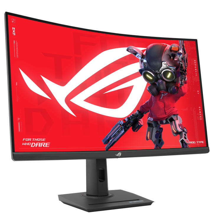 Asus Rog Strix XG32WCMS, 32" ,QHD 2560x1440, 280Hz Refresh Rate, 1ms Response time Curved Gaming Monitor