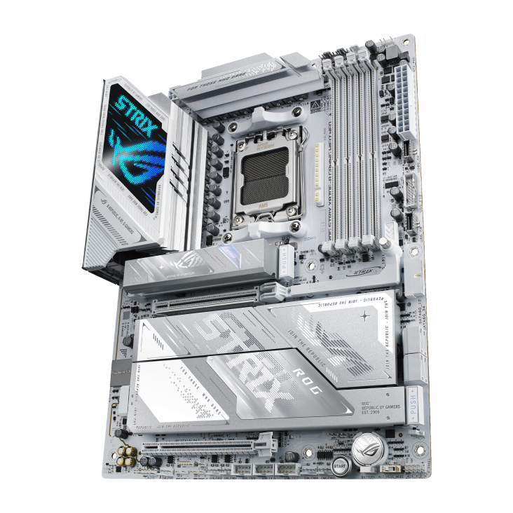 Asus Rog Strix X870E-A Wifi Neo Gaming DDR5 Motherboard - White