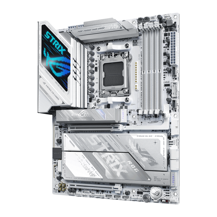 Asus Rog Strix X870E-A Wifi Neo Gaming DDR5 Motherboard - White
