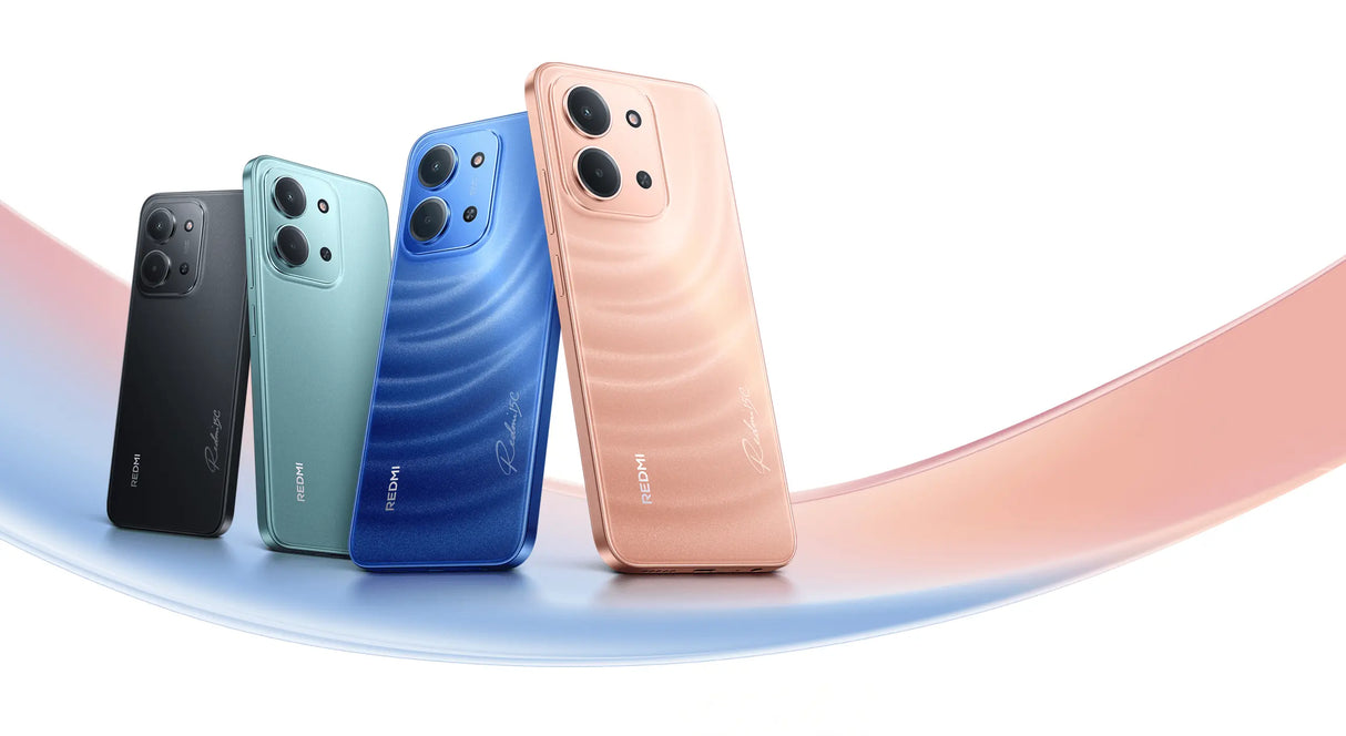 هاتف Redmi 15C 4G بمعالج MediaTek Helio G81 Ultra، وذاكرة وصول عشوائي 4 جيجابايت، وسعة تخزين 128 جيجابايت، وشاشة Dot Drop مقاس 6.9 بوصة بتردد 120 هرتز، وبطارية 6000 مللي أمبير.