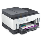 طابعة HP Smart Tank 790 متعددة الوظائف - سرعة طباعة 15 صفحة في الدقيقة / دقة 4800 نقطة في البوصة / مقاس A4 / منافذ USB / LAN / Wi-Fi / فاكس / بلوتوث / طابعة نفث حبر ملونة