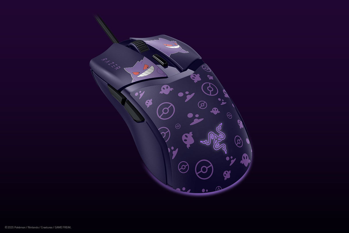 Razer Cobra Lightweight RGB Chroma Lighting Wired Gaming Mouse - Pokémon Gengar Edition RZ01-04650700-R3M1