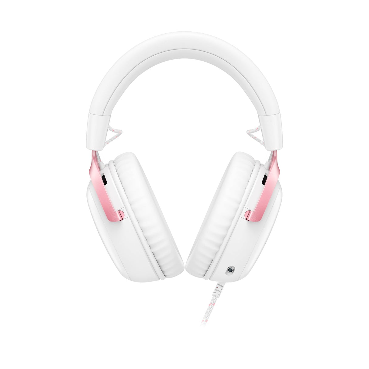 HyperX Cloud III Wired Gaming Headset Compatible with all Platforms - White & Pink