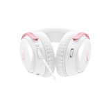 HyperX Cloud III Wired Gaming Headset Compatible with all Platforms - White & Pink