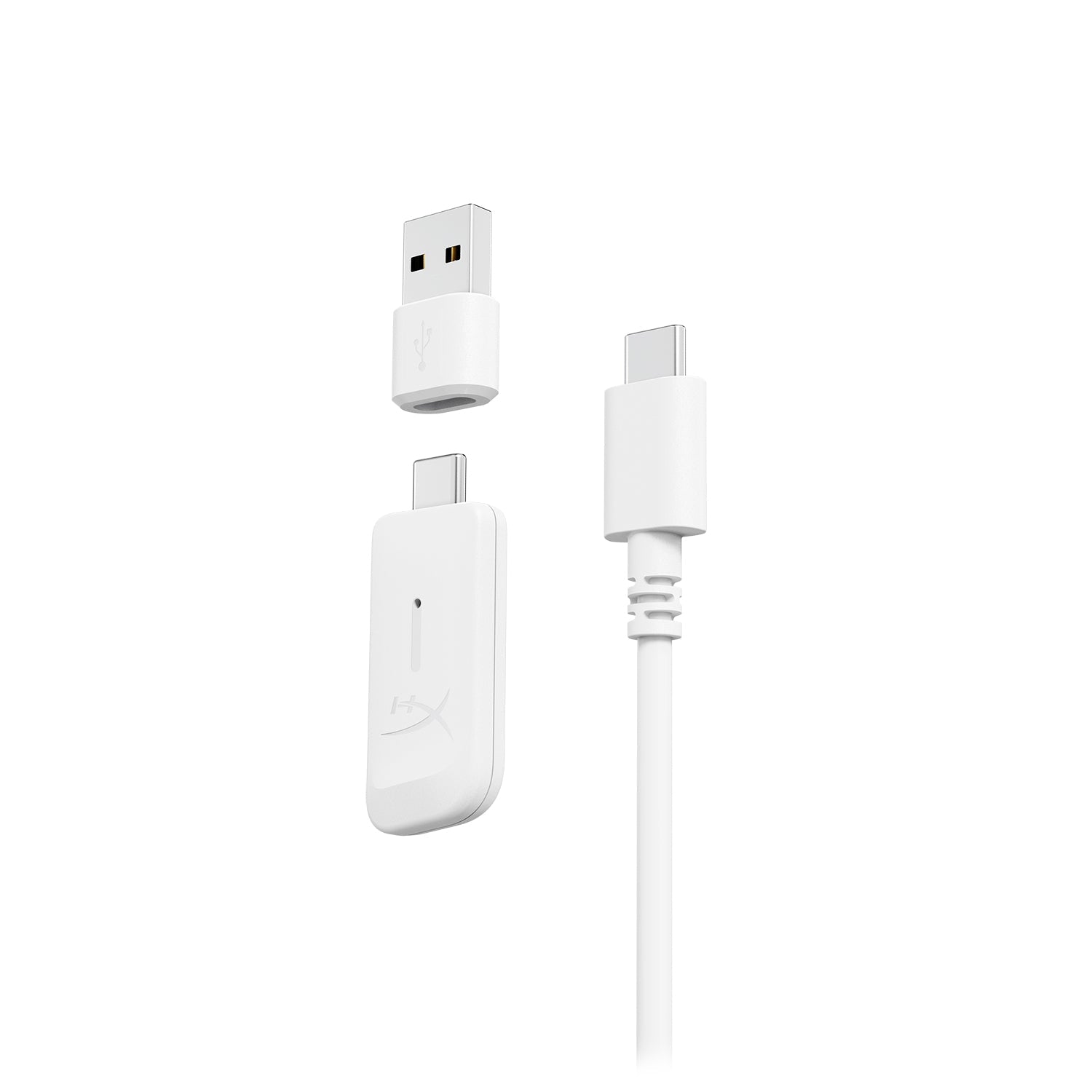 HyperX Cloud III S Wireless/Bluetooth/Wired Gaming Headset Compatible with PS5, Switch, PC, Mac & Mobile - White
