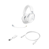 HyperX Cloud III S Wireless/Bluetooth/Wired Gaming Headset Compatible with PS5, Switch, PC, Mac & Mobile - White
