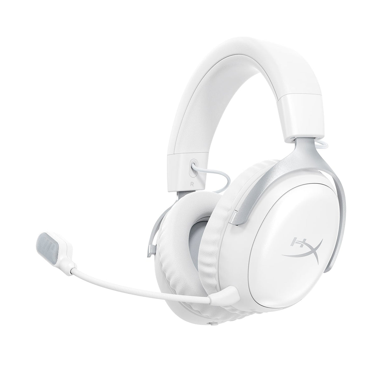 HyperX Cloud III S Wireless/Bluetooth/Wired Gaming Headset Compatible with PS5, Switch, PC, Mac & Mobile - White