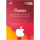 Apple iTunes Gift Card 150$ - USA (Send By SMS)