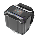 Alseye i600 Pro-W Air Fan Cooler 300W TDP with 2.83 inch screen - Black