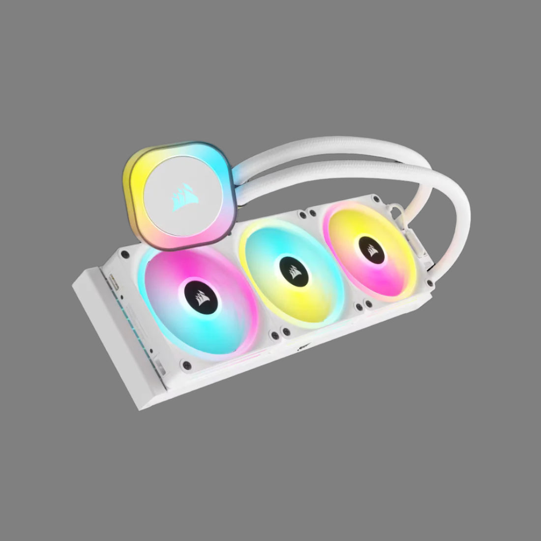 Corsair iCUE LINK H150i RGB AIO Liquid CPU Cooler - White