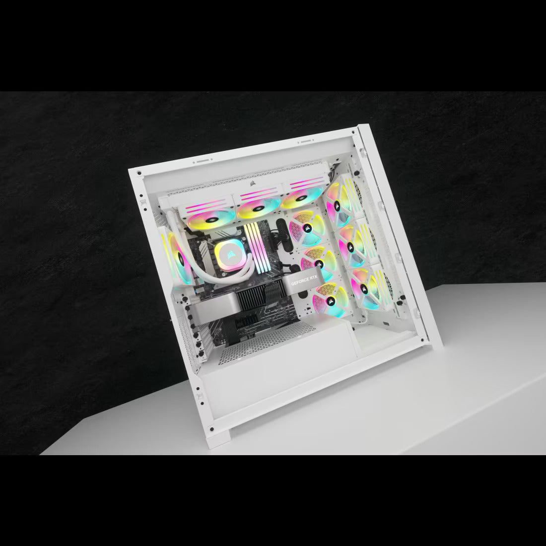 Corsair iCUE LINK H150i RGB AIO Liquid CPU Cooler - White