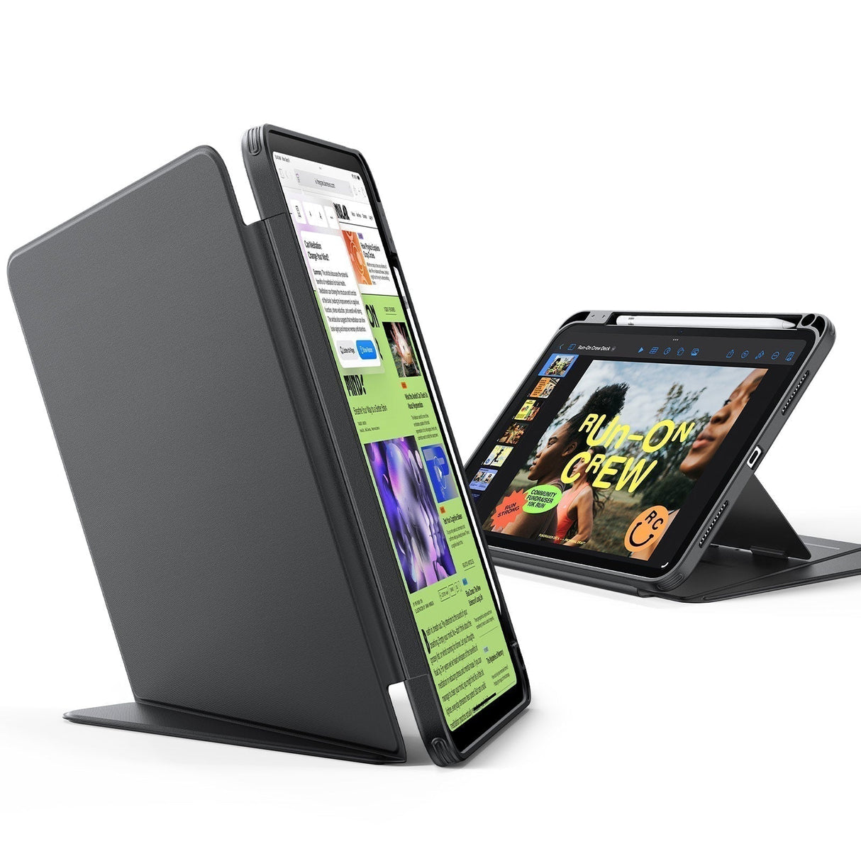 ESR iPad 11 inch/10.9 inch 11th Gen(A16)/10th Gen Flip Hybrid Case (Pencil Holder)