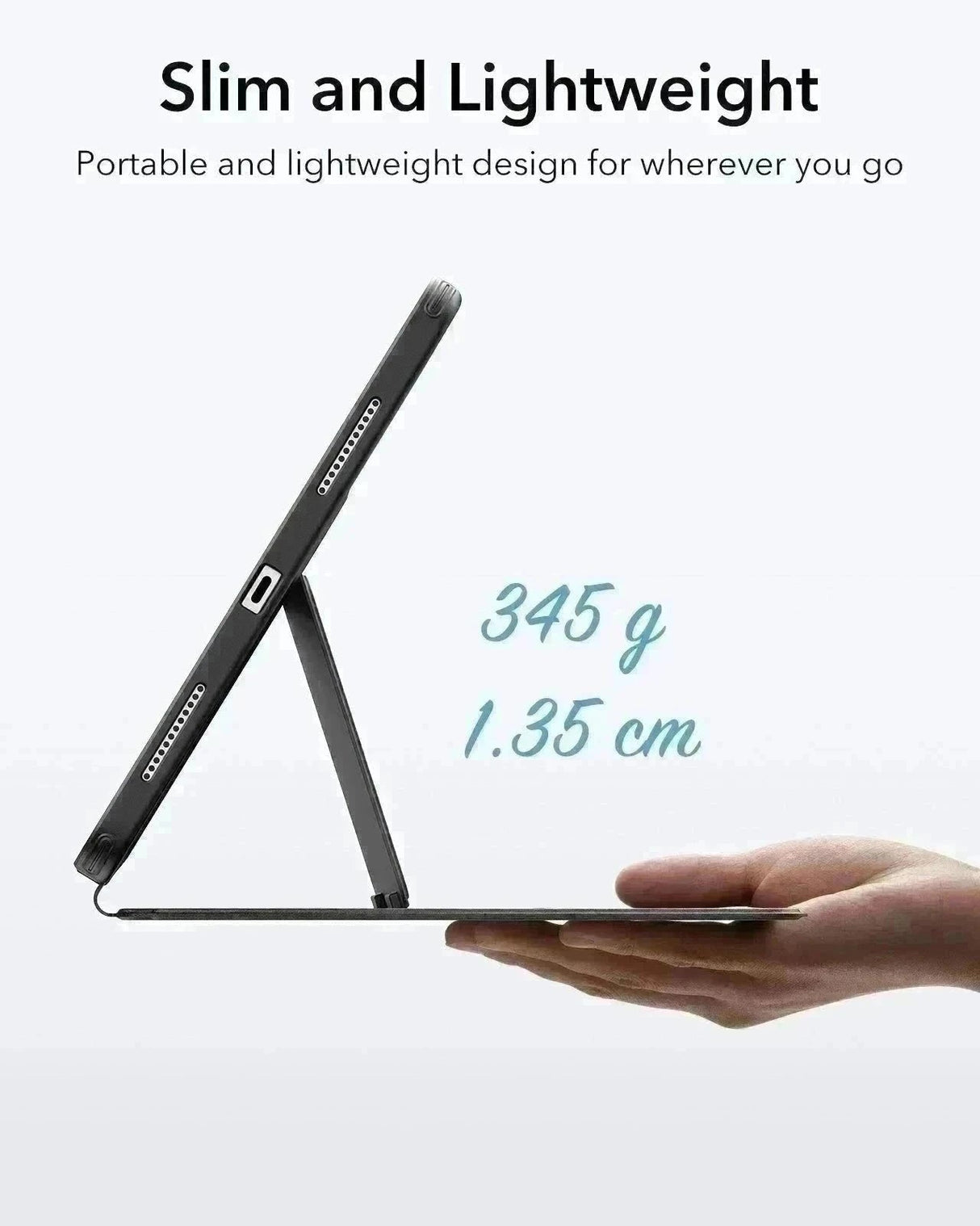 ESR iPad 11 inch/10.9 inch 11th Gen(A16)/10th Gen Flip Hybrid Case (Pencil Holder)