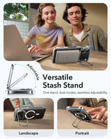 ESR iPhone 17 Pro Max HaloLock Classic Hybrid Case with Stash Stand (Camera Control Button) Case