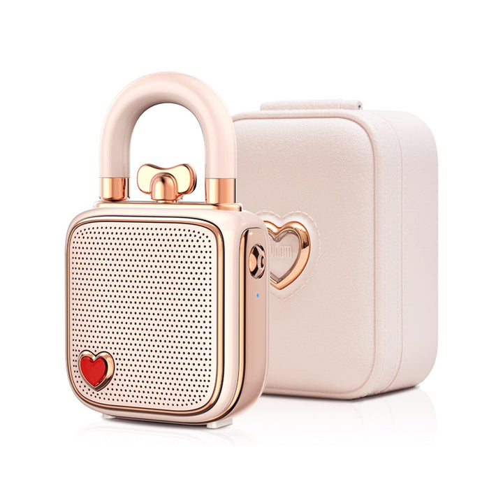 Divoom LoveLock Bluetooth Speaker - Pink