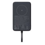 باور بنك شاومي مغناطيسي بقدرة 33 واط سعة 10000 مللي أمبير كابل مدمج لون رمادي