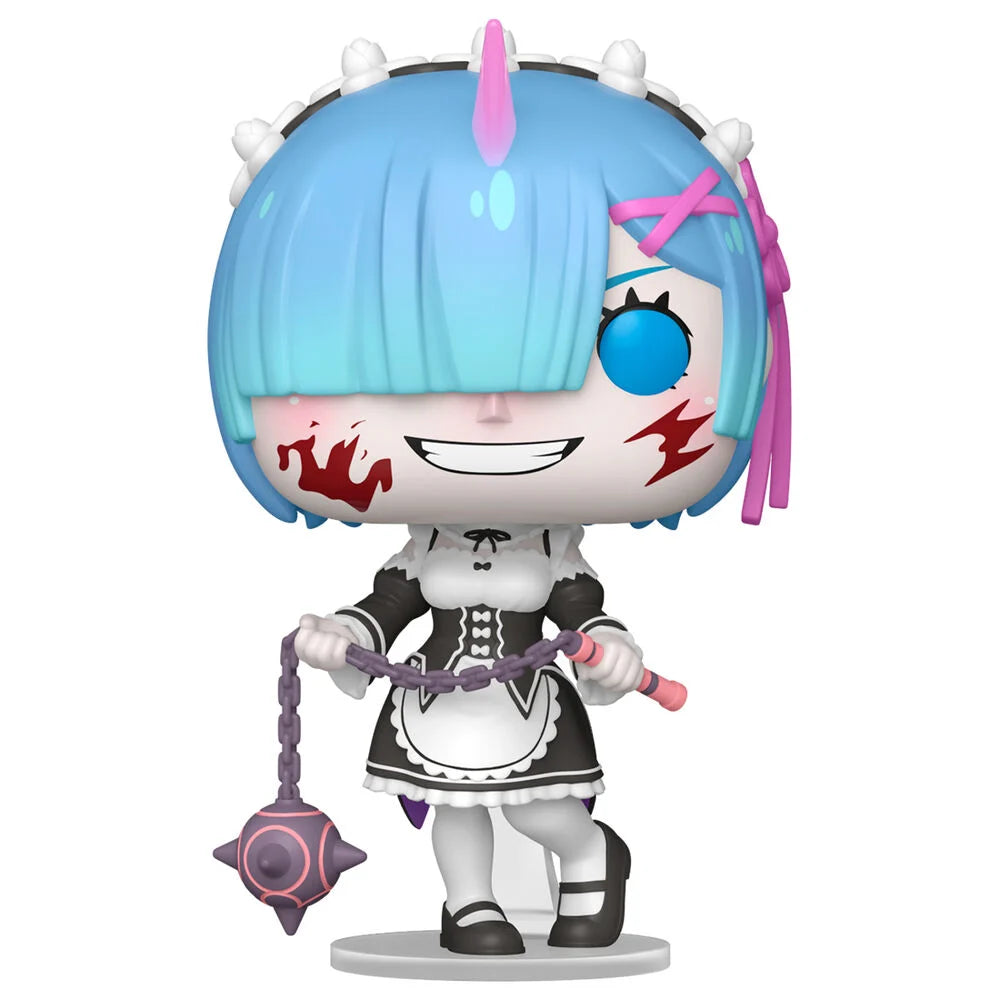 POP! ANIMATION: RE:ZERO - REM W/ CHASE - 9cm