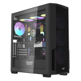 Case Aigo DarkFlash DF2100 ATX Mid Tower Gaming- Black