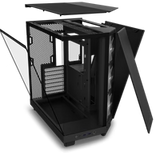 NZXT H6 FLOW RGB Compact Dual-Chamber Mid-Tower Airflow Case with RGB Fans - Black