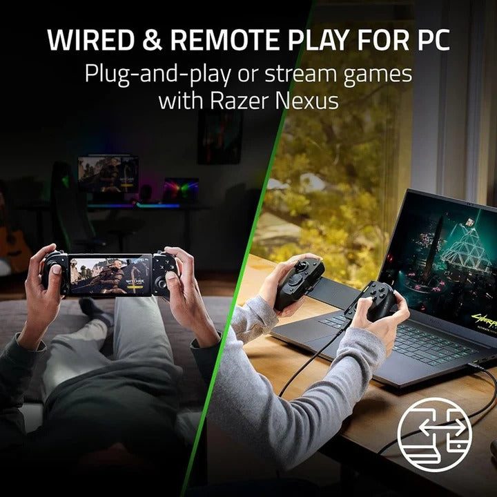 Razer Kishi V3 Pro Haptic USB C Gaming Controller for Phones, Mini Tablets & PC - Black