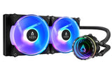 Azza SP Blizzard 240 all in one RGB Lights liquid cooler - Black