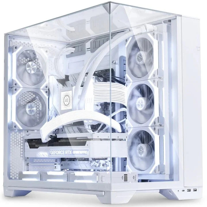 LIAN LI O11 VISION Tempered Glass Mid Tower Gaming Case (Fans Not Included)