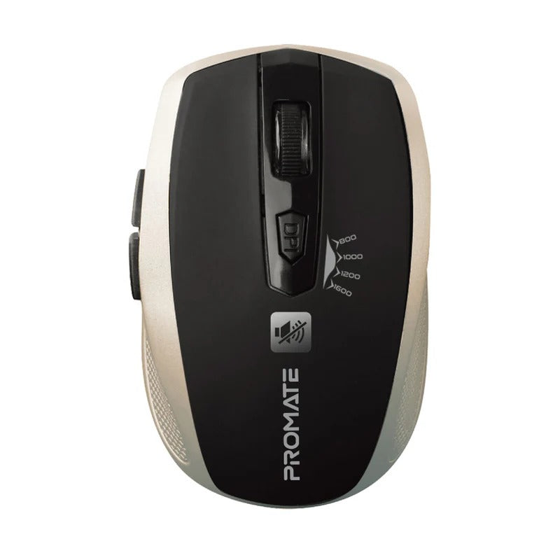 Promate - BreezeSilent Switch Streamlined Wireless Mouse