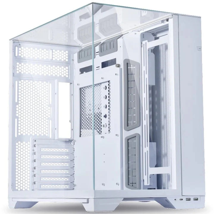 LIAN LI O11 VISION Tempered Glass Mid Tower Gaming Case (Fans Not Included)
