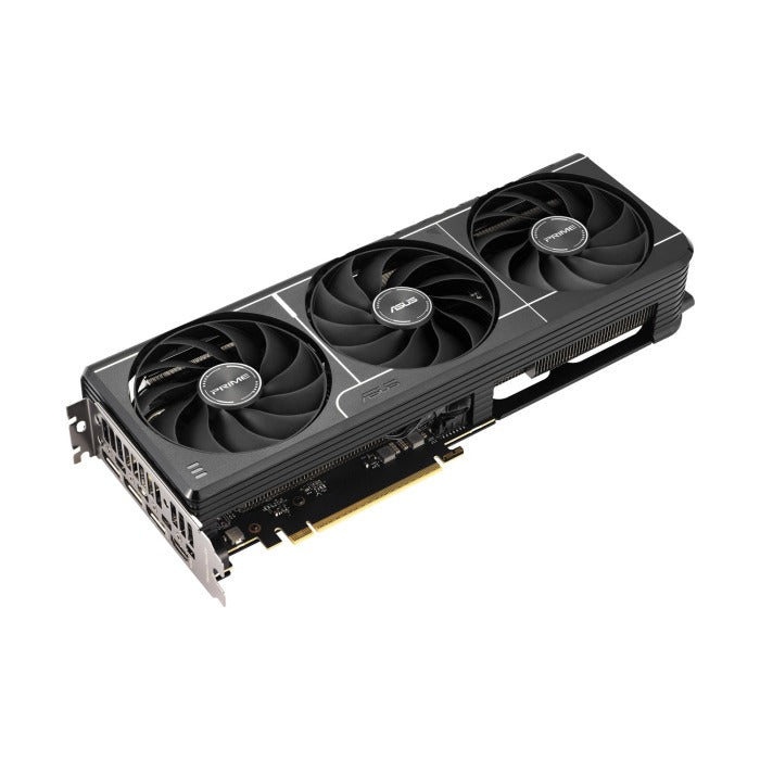 أسوس برايم GeForce RTX 5060 Ti إصدار OC بسعة 16GB GDDR7 مع ثلاث مراوح وواجهة PCIe 5.0