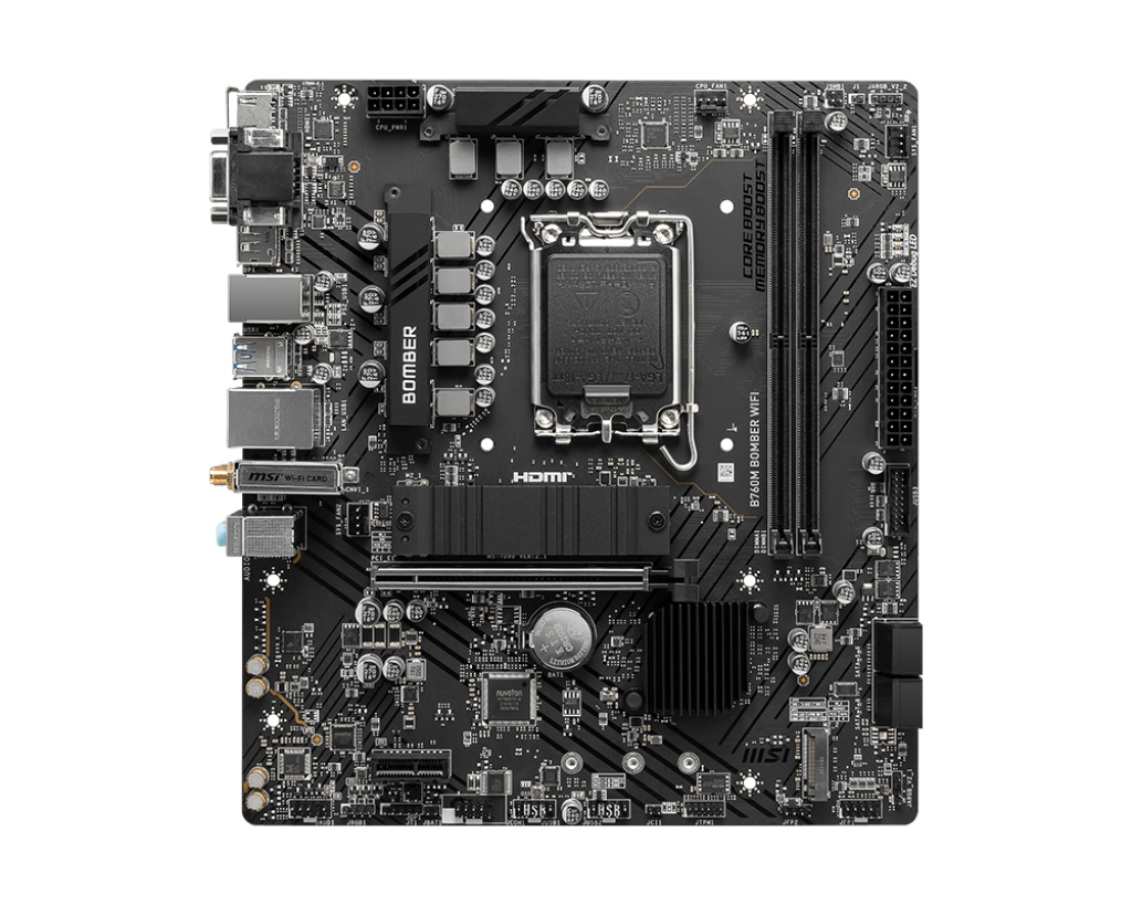 MB MSI B760M BOMBER WIFI - D5