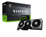 MSI GeForce RTX 5070 12GB GDDR7 Ventus 3X OC Graphics Card