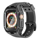 Promate Durable Protection Watch Case with TPU Watch Band For Apple Watch Series Ultra 1 and 2  Made from Durable TPU and PC materials and corrosion Resistant 316 Stainless Steel Buckle
