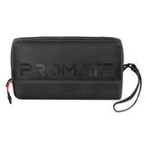 Promate Lightweight Tech Essential Organizer Pouch Bag with Multiple Pockets