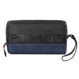 Promate Lightweight Tech Essential Organizer Pouch Bag with Multiple Pockets