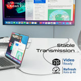 Promate Certified Ultra-High-Speed 8K@60Hz HDMI 2.1 Cable  Dynamic HDR - 3 Meters