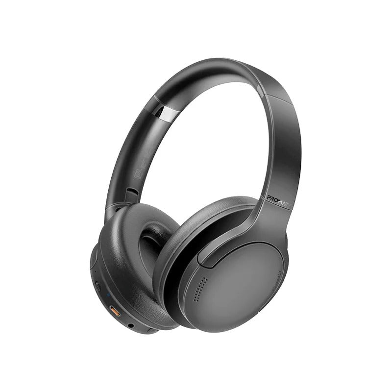Promate - LaBoca
High Fidelity Over-Ear Wireless Headphones - Black