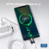 Promate Ultra-Fast Charging Lightning to USB-C Adapter - GREY