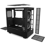 NZXT H5 Elite Premium Compact Mid Tower - BLACK