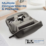 Promate Compact Tech Essential Organizer Pouch Bag with Multiple Compartments
