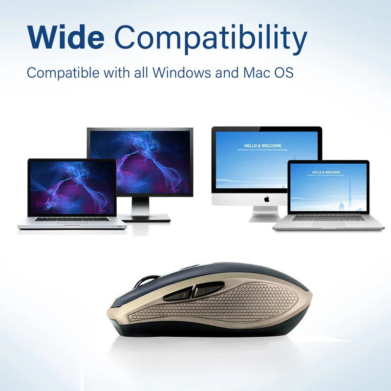 Promate - BreezeSilent Switch Streamlined Wireless Mouse