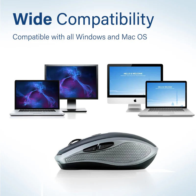 Promate - BreezeSilent Switch Streamlined Wireless Mouse