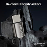 Promate Ultra-Fast Charging Lightning to USB-C Adapter - GREY