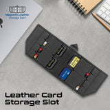 Promate Versatile Tech Essential Organizer Pouch Bag with Multiple Pockets - Black