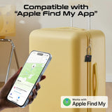 Promate TSA Luggage Lock with Smart Precision Tracking Tag, works with Apple Find My App